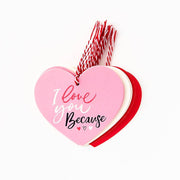 PS I Love You Because Gift Tags