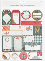 Holiday Classic Icons Adhesive Tags