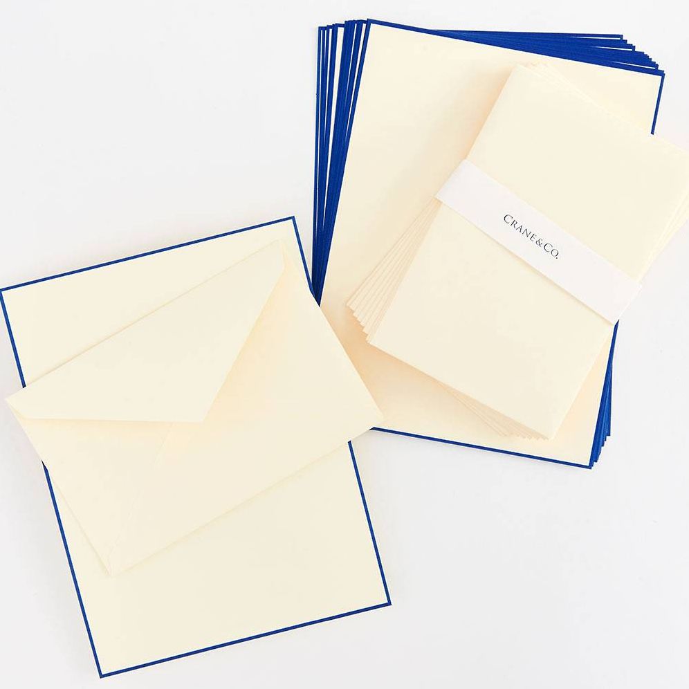 Regal Blue Border Noteset