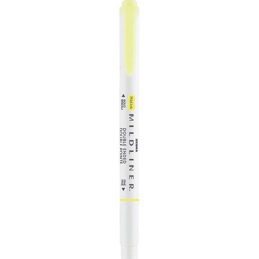 Zebra Mildliner Yellow Pen