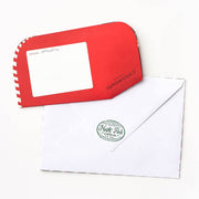 Popup Letters To Santa Christmas Card