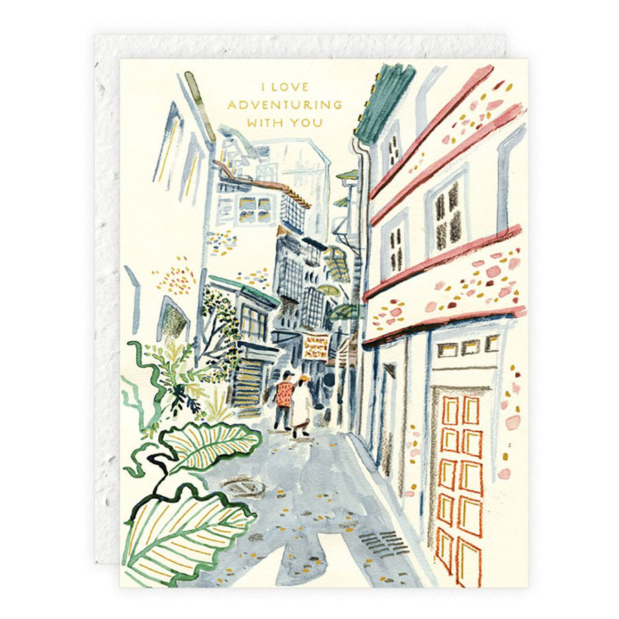 Adventuring With You Love Card