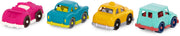 Mini Riders 2 (Set of 4) Miniature Toy Vehicles