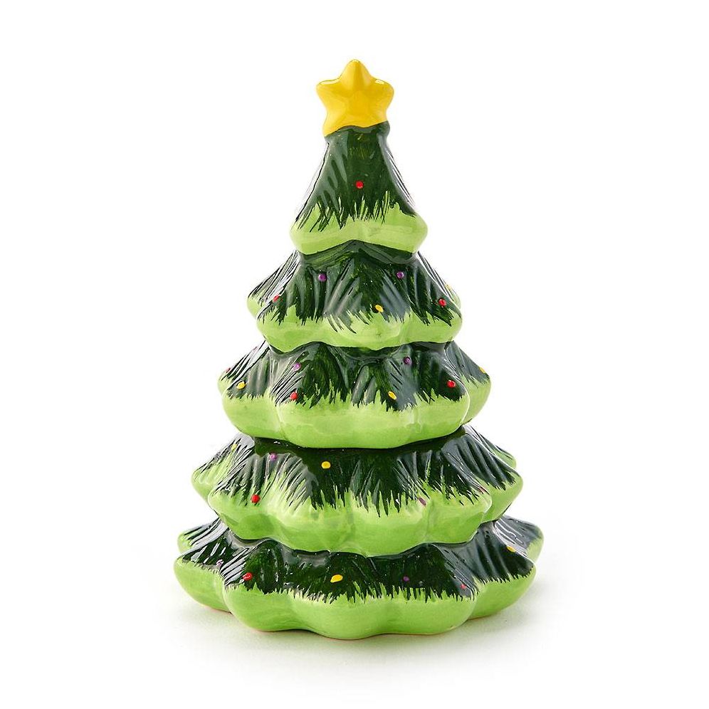 Nostalgic Lidded Tree Candle