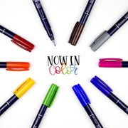 Fudenosuke Colors Brush Pen Set
