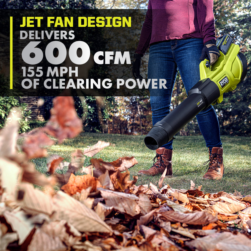 40V HP BRUSHLESS 600 CFM WHISPER SERIES BLOWER  Image 5