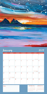 2027 Wall Calendar - The London Studio Landscapes