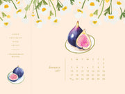 2027 Desk Calendar - Detachable Bookmark Format Bookmark Calendar