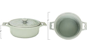Stoneware Baker with Spreader, Grey