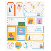 Happy Birthday Gift Labels