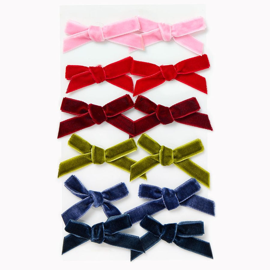 Velvet Bow Stickers