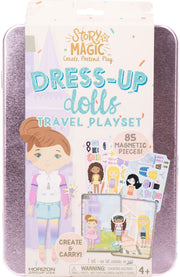 Story Magic Dress Up Dolls Travel Playset