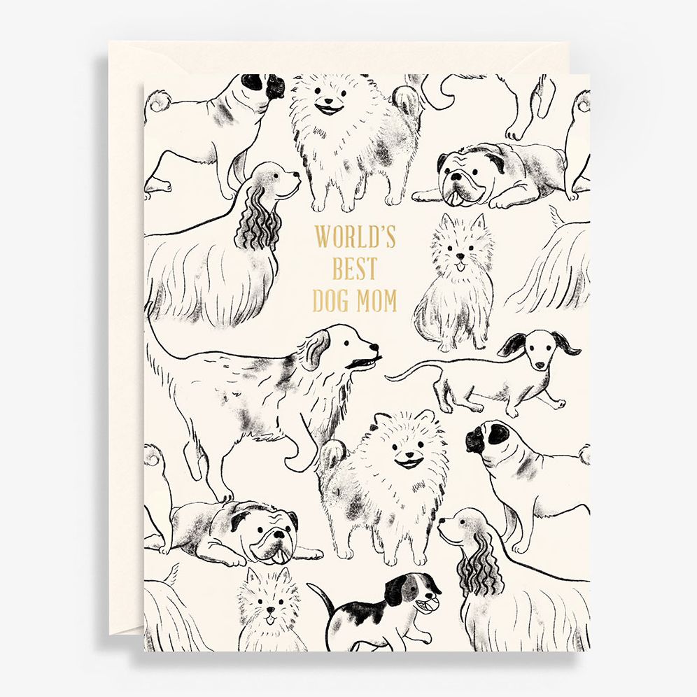 Dog Mom Mother's Day Card