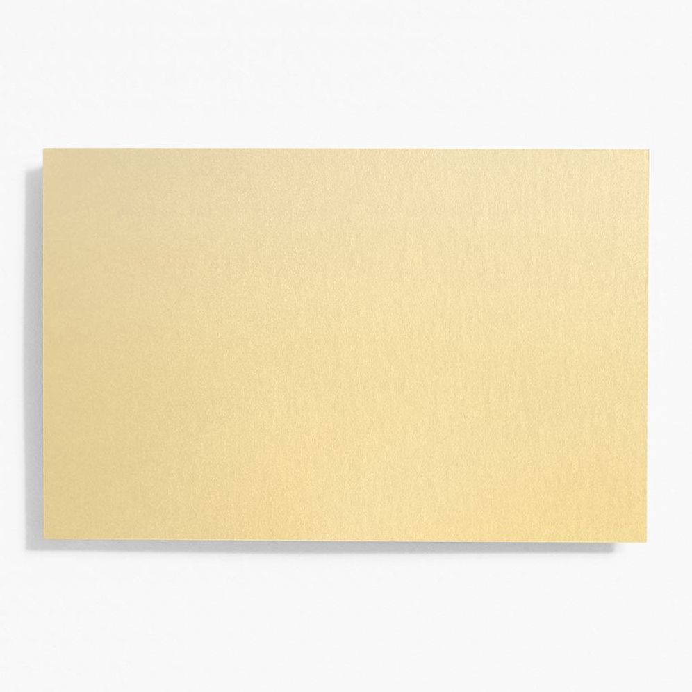 A9 Shimmer Gold Note Cards
