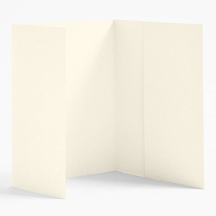A7 Luxe White Folder Enclosures