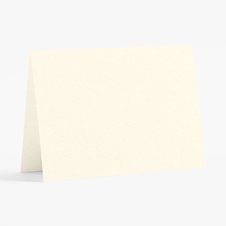 Luxe White 4 Bar Folded Cards