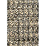 Black and White Batik Squares Handmade Paper