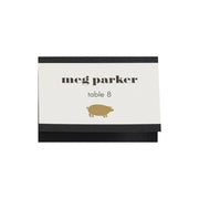 Menu Set Rubber Stamp