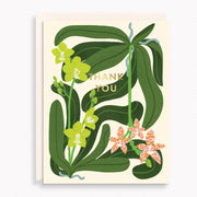 Orchids Thank You Card Stationery Set