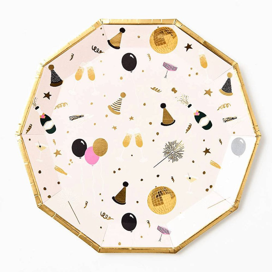 Cheers Decagon Large Plates