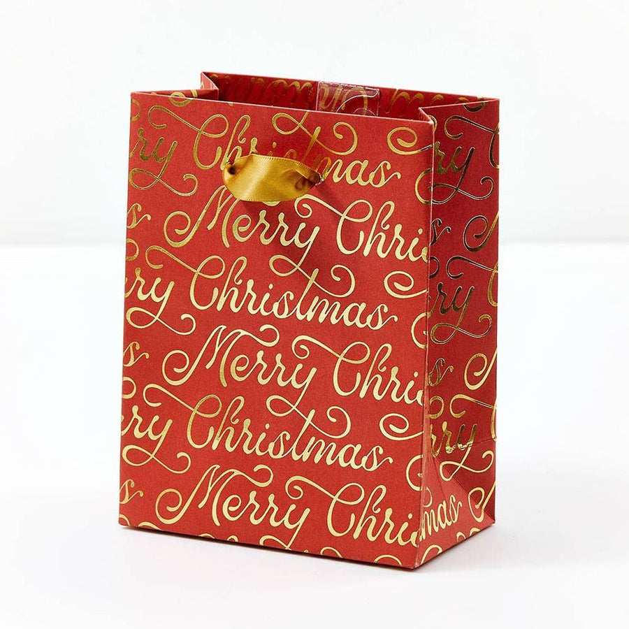 SM Merry Christmas Script Gift Bag