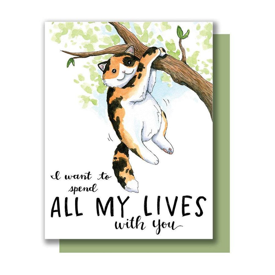 Spend All My Lives Anniversary Card