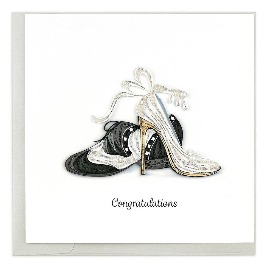 Quilling First Dance Wedding Card
