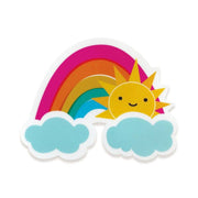 Rainbow Vibes Sticker Birthday Card