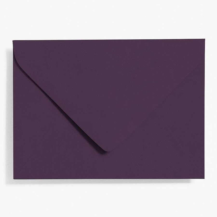 Aubergine A7 Envelopes