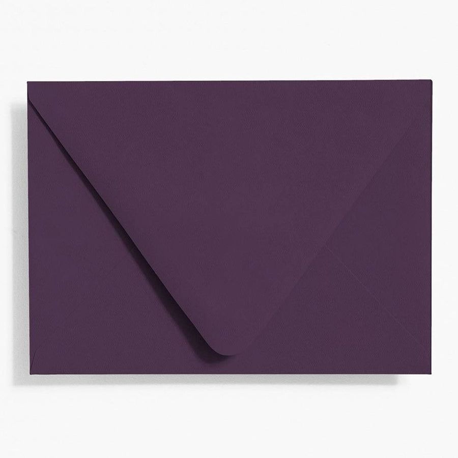 Aubergine A6 Envelopes