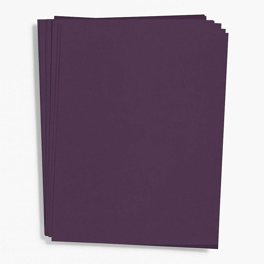 Aubergine Paper 8.5" x 11"