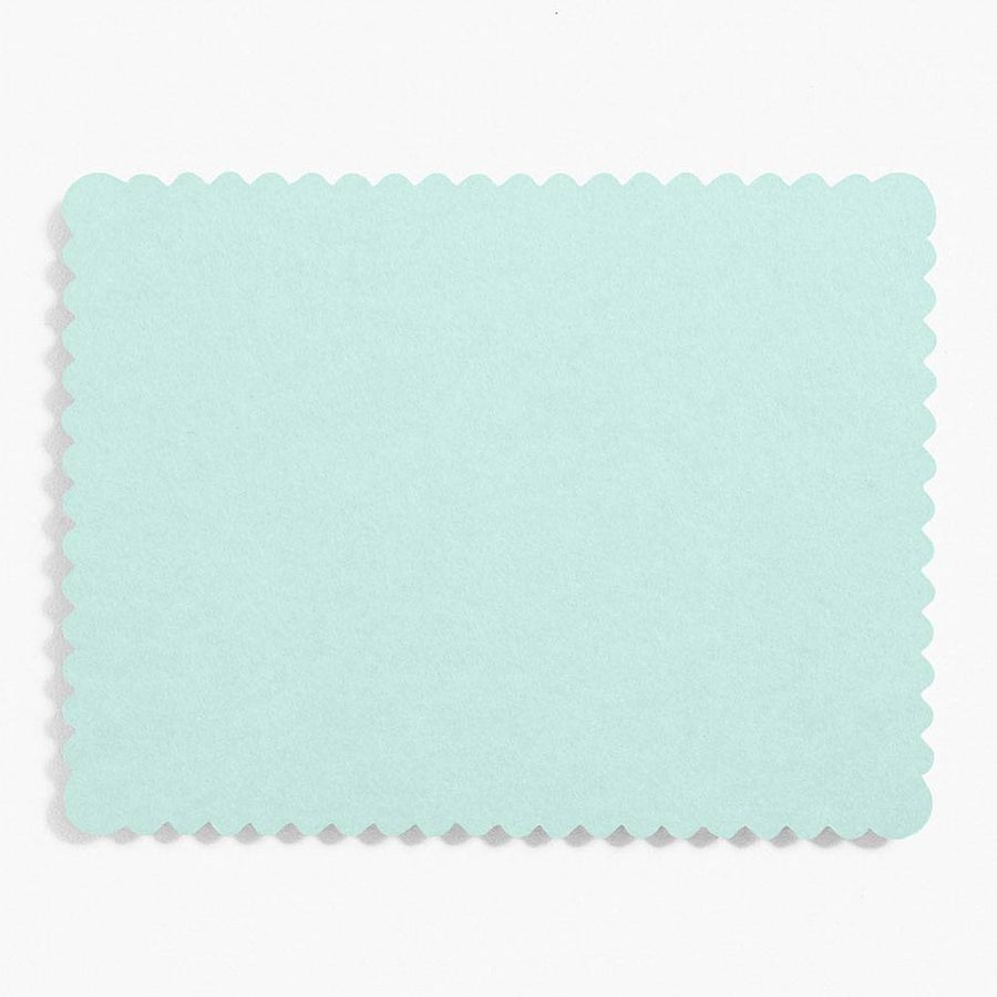 Pool A2 Scallop Note Cards