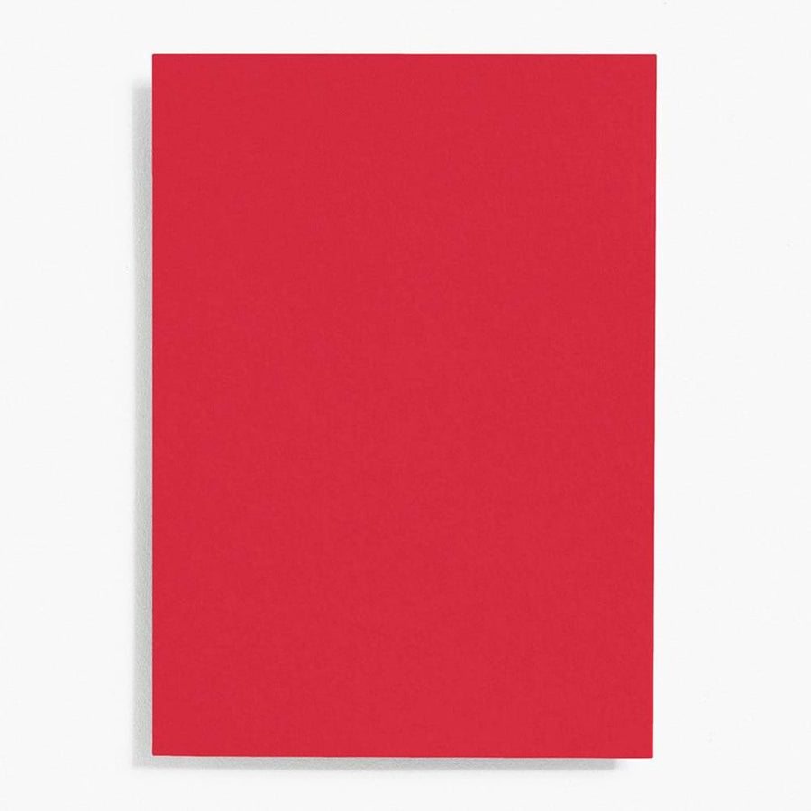 Red 4 Bar Note Cards