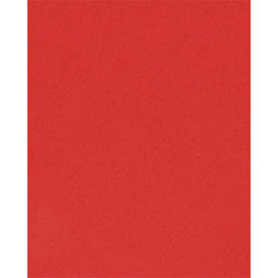 Red Card Stock 8.5" x 11" Bulk Pack