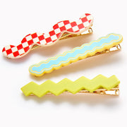 Squiggly Hairclips