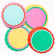 Colorful Fleck Coasters S/12