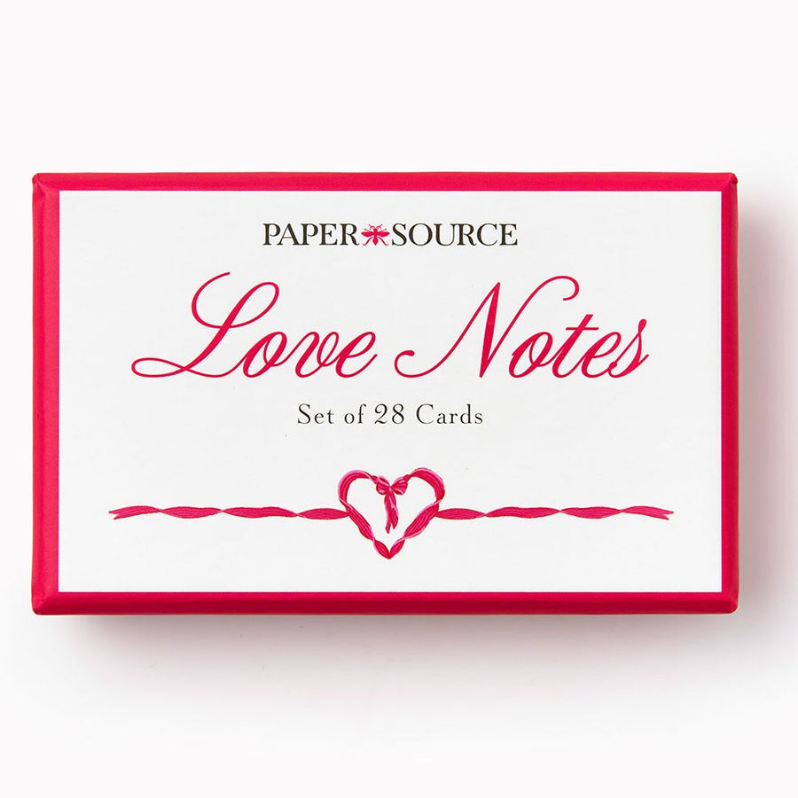 Valentines I Love You Because Mini Stationery Set