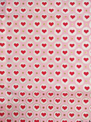 Pink & Red Hearts Handmade Paper