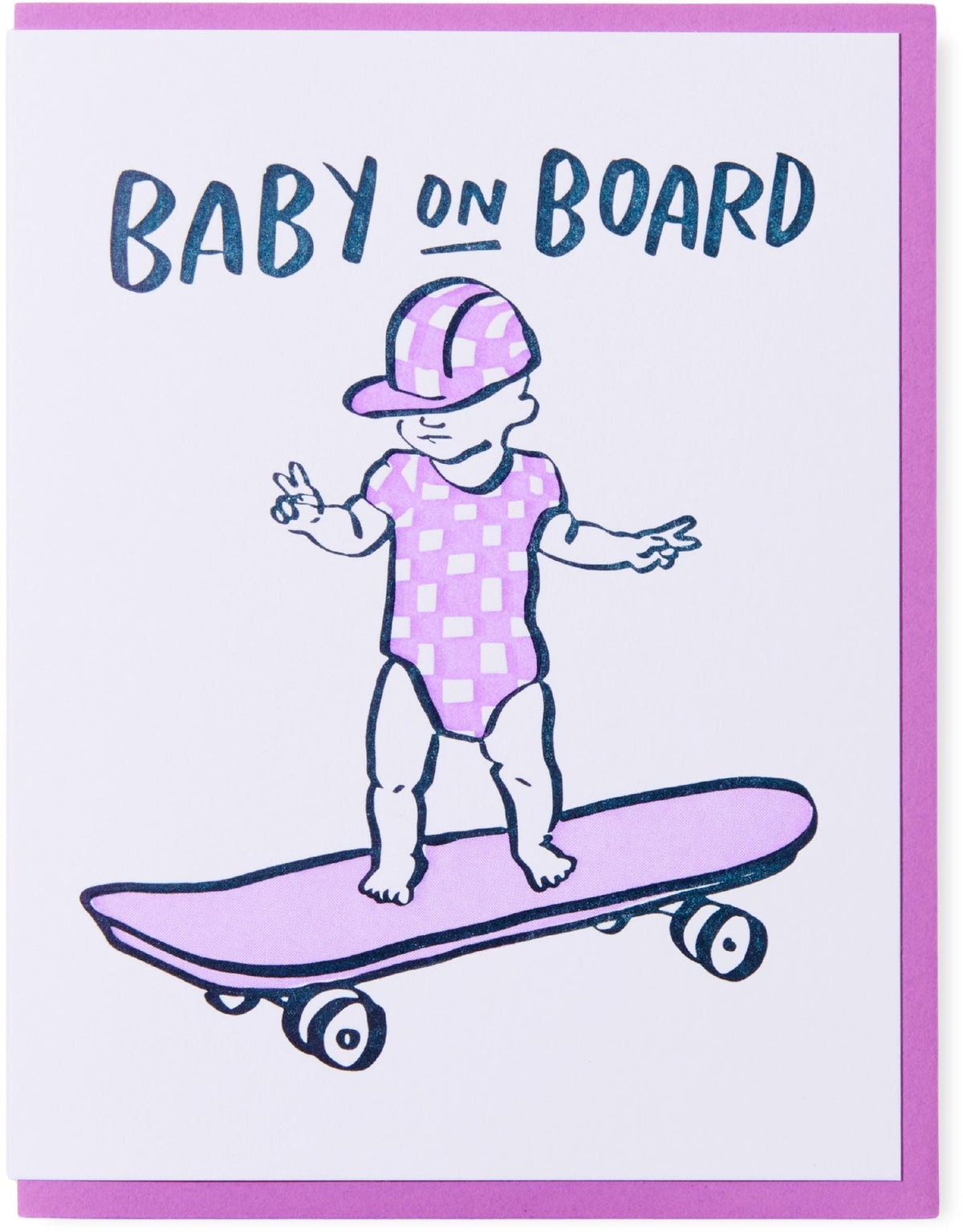 Baby on Board Greeting Card