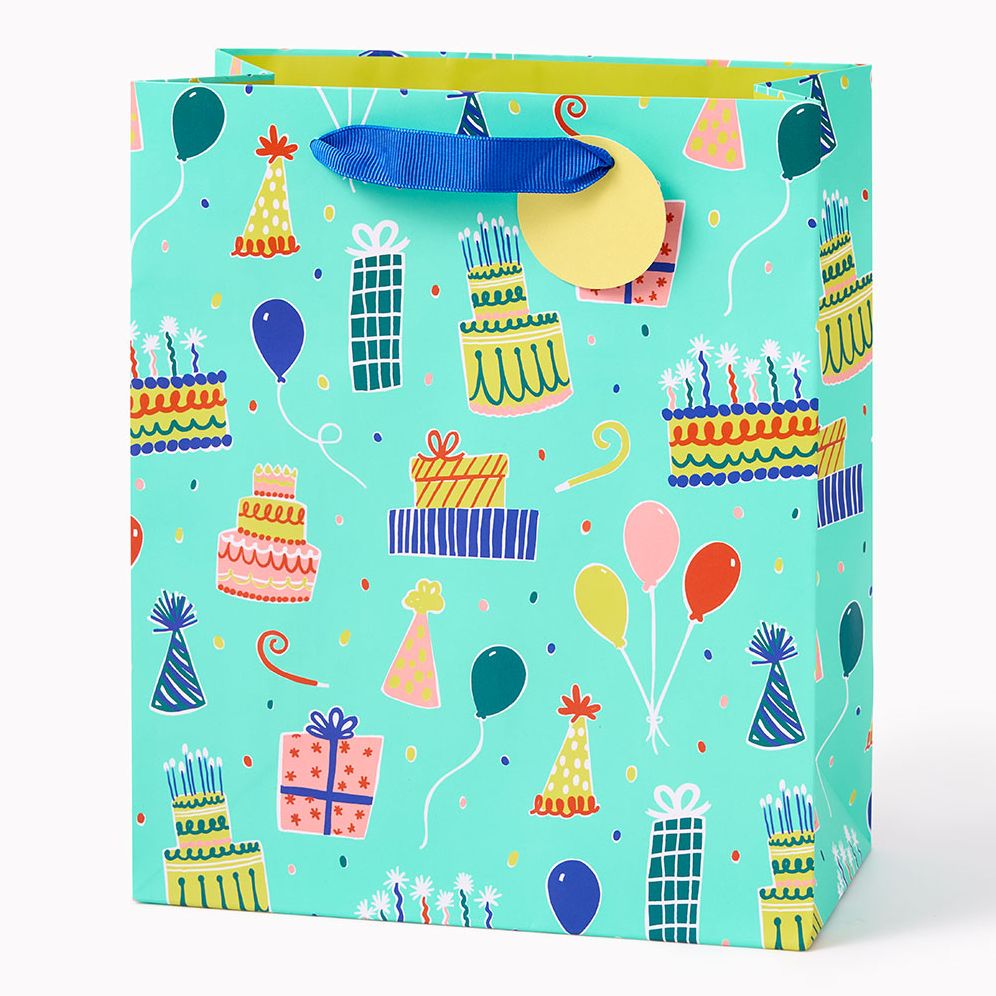 Birthday Icons Medium Gift Bag