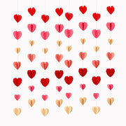 Heart Back Drop Set of 8