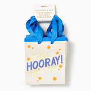 Checkered Hooray Treat Bags Set of 8
