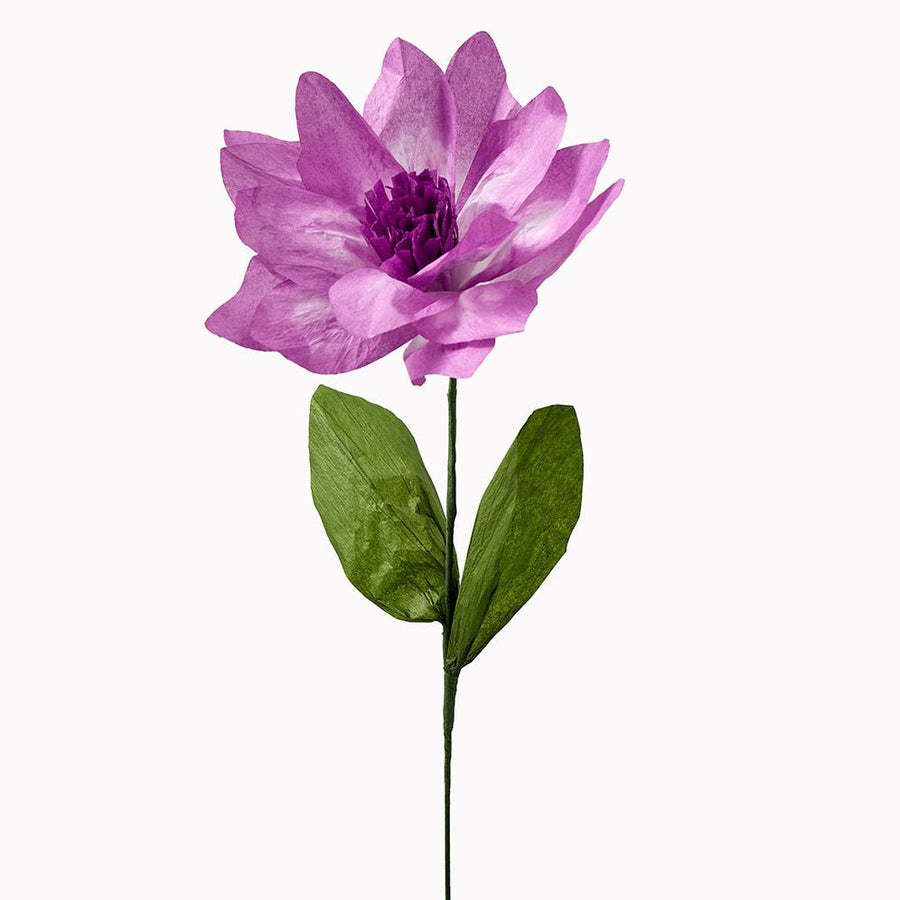 Purple Lily Paper Flower