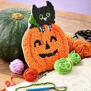 Cat & Pumpkin Punch Needle Kit