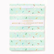 Assorted Cake Sprinkles Medium Set of Gift Bags