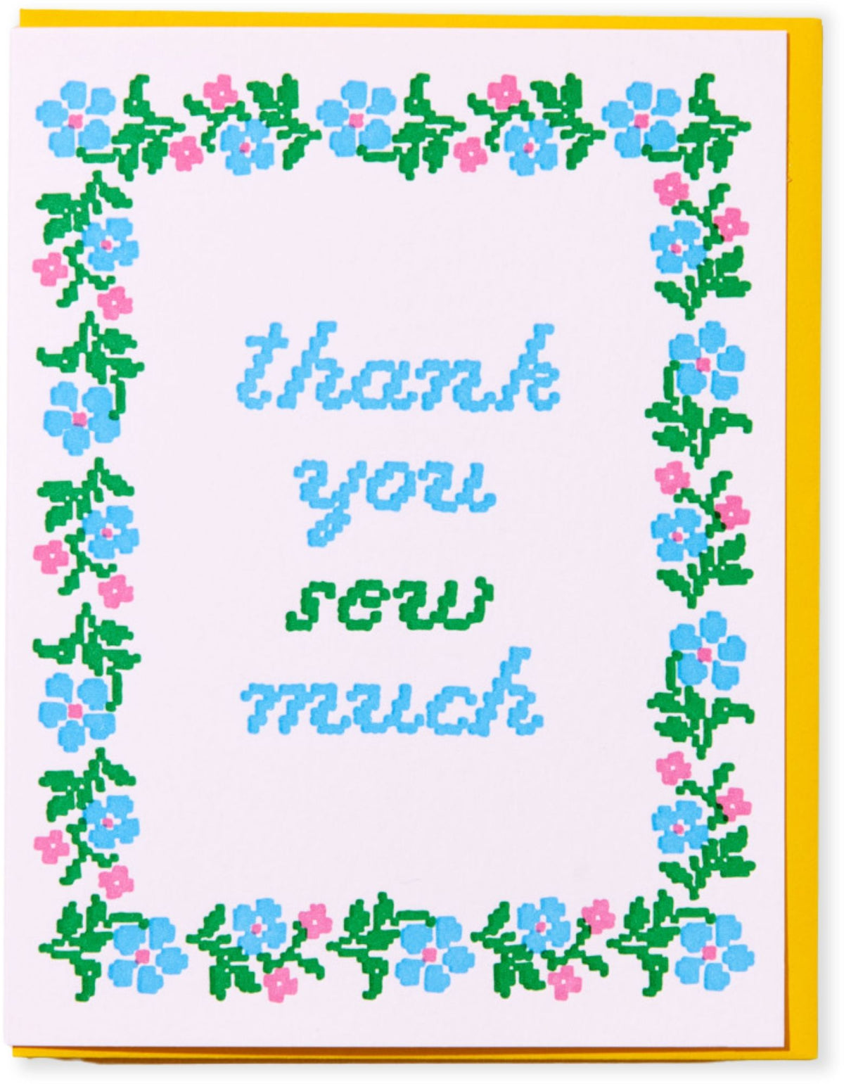 Thank You Sew Much Thank You Card