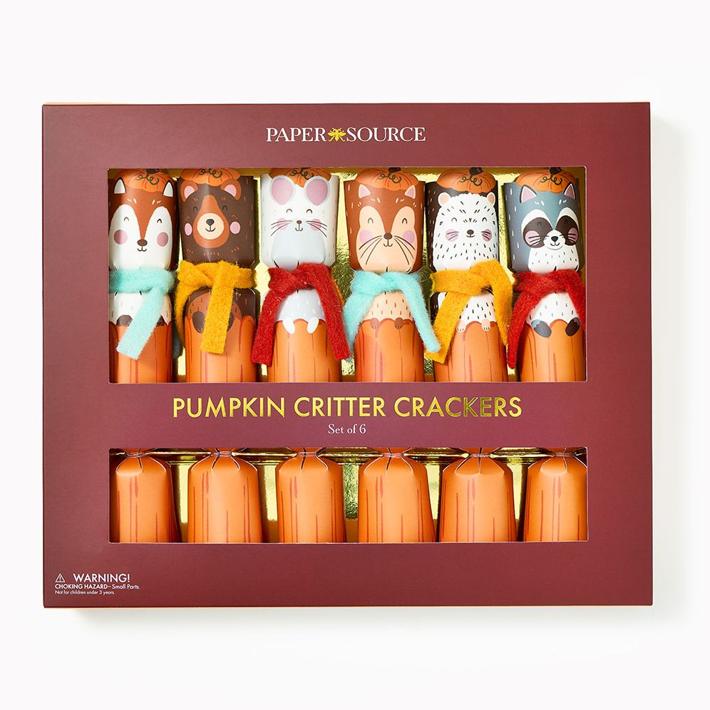 Pumpkin Critter Party Crackers