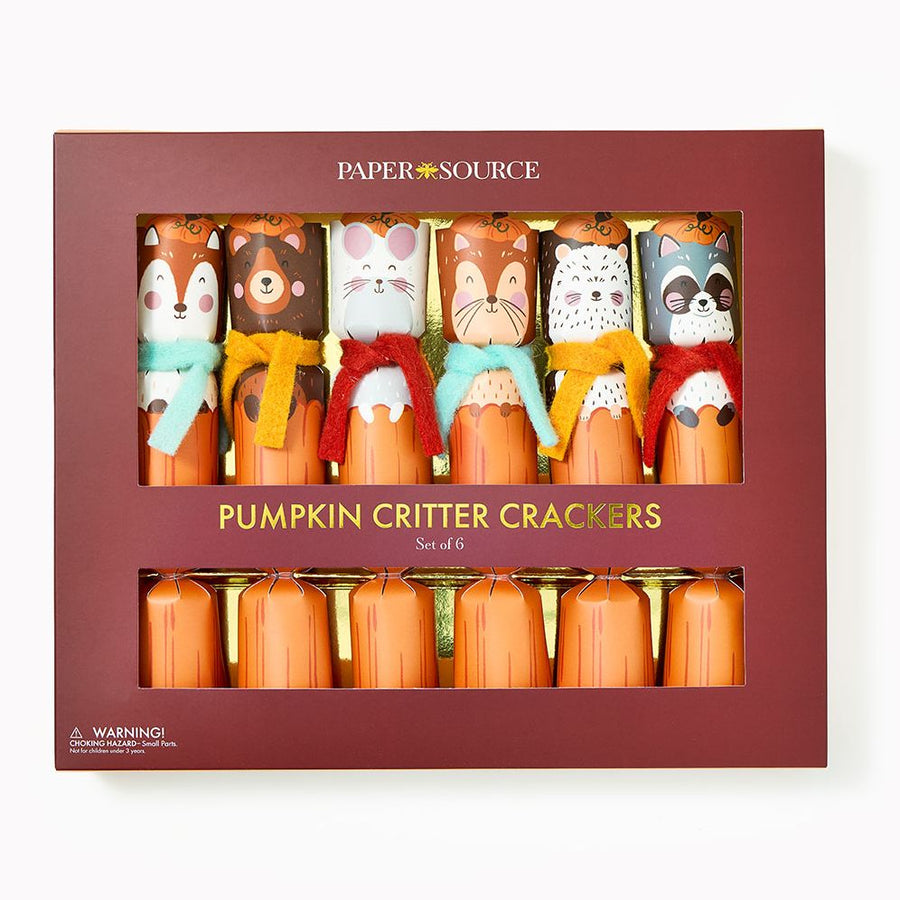 Pumpkin Critter Party Crackers