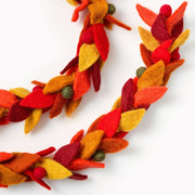 Autumn Leaves Felt Garland