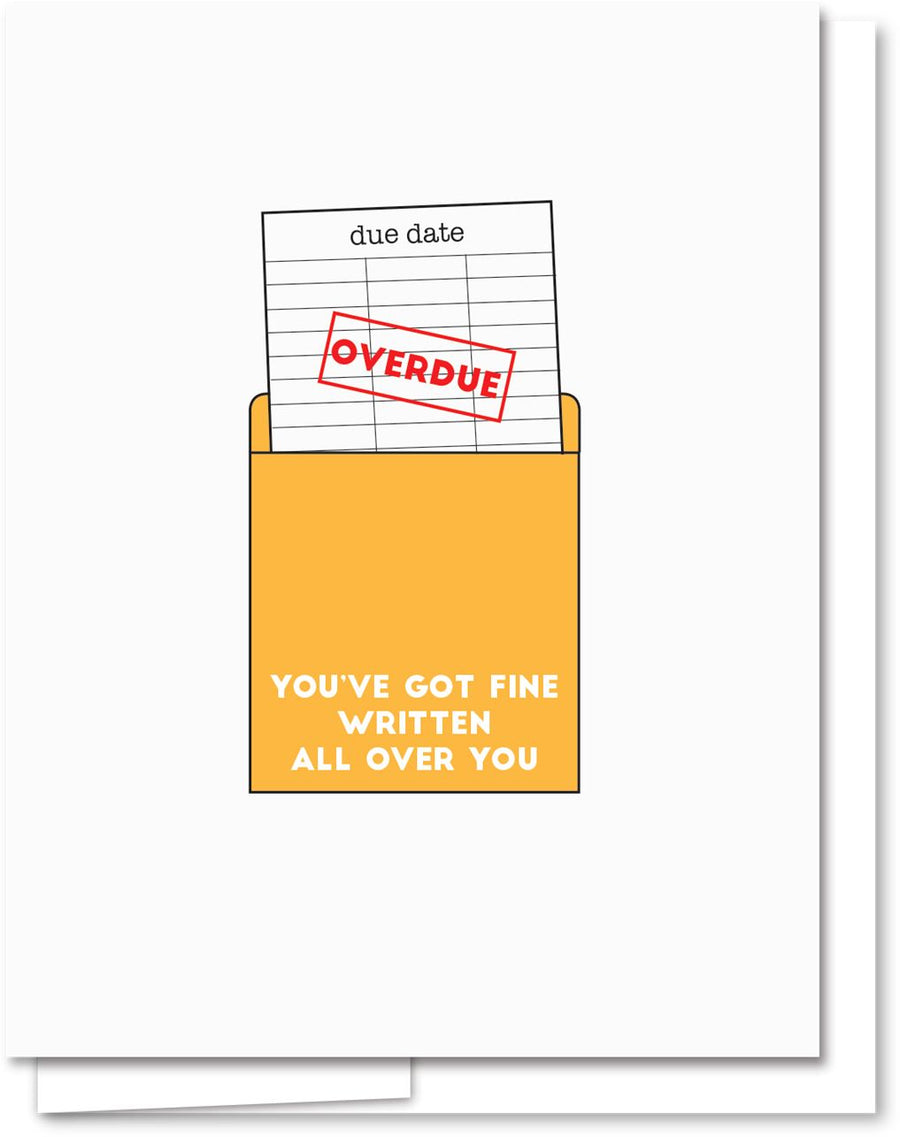 Fine All Over Love Card